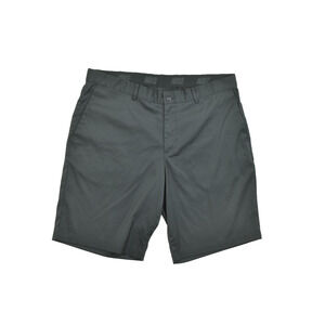 Nike Golf Men's Black Dri-FIT Standard Fit Flat Front Shorts Chino Size 38